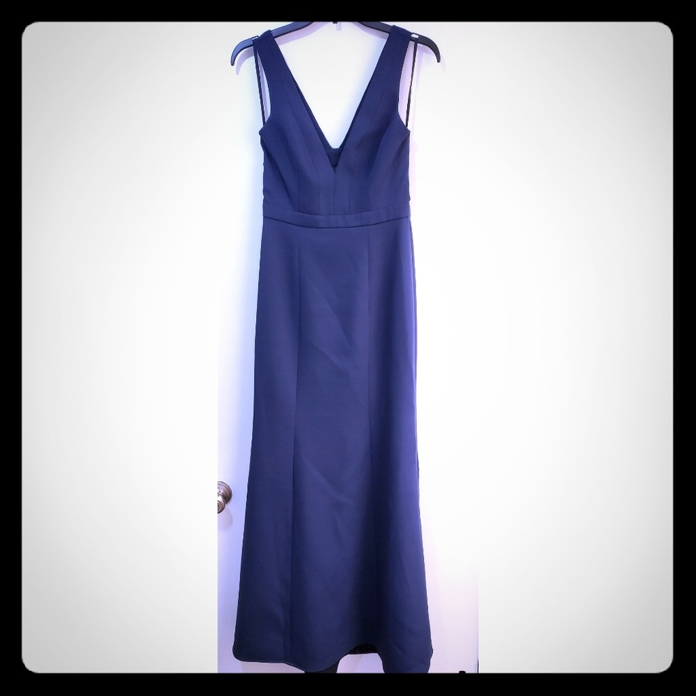 BCBG MAX AZRIA size 0 navy blue formal dress